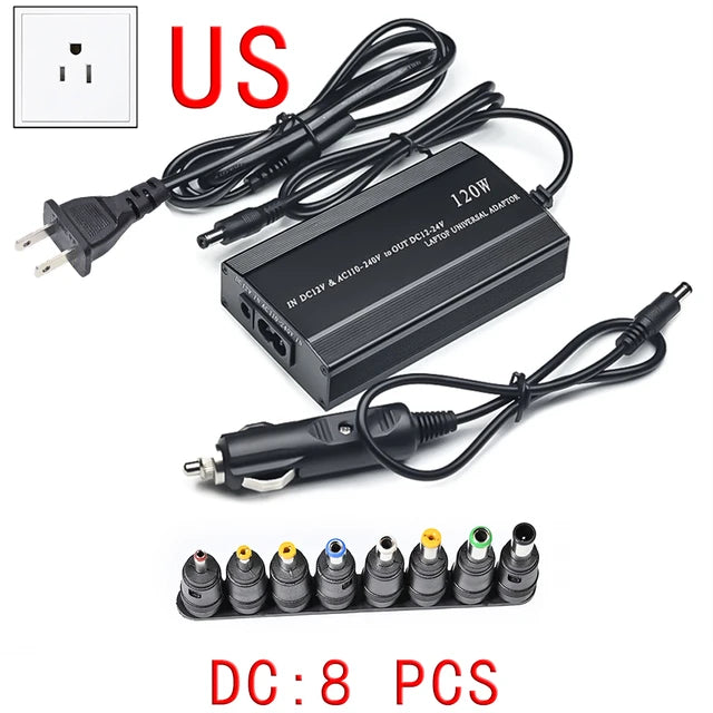 Universal AC/DC Power Adapter Set