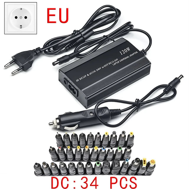 Universal AC/DC Power Adapter Set