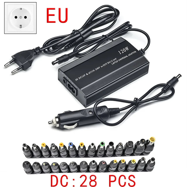 Universal AC/DC Power Adapter Set