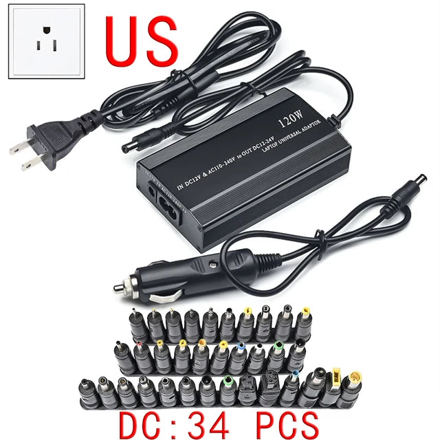 Universal AC/DC Power Adapter Set