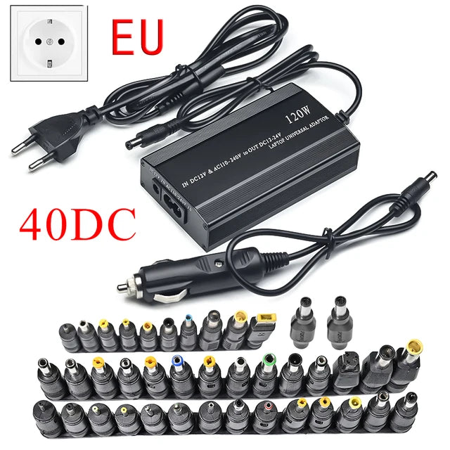 Universal AC/DC Power Adapter Set