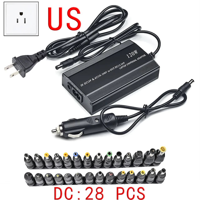 Universal AC/DC Power Adapter Set