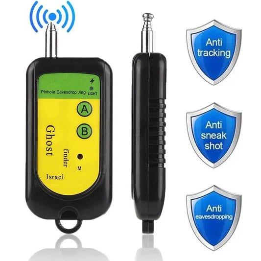 Wireless RF Signal, Camera, Tracker Detector