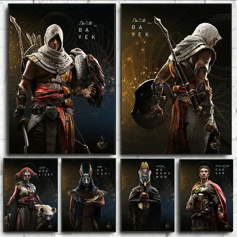 Assassins Creed Origins Canvas Art Posters