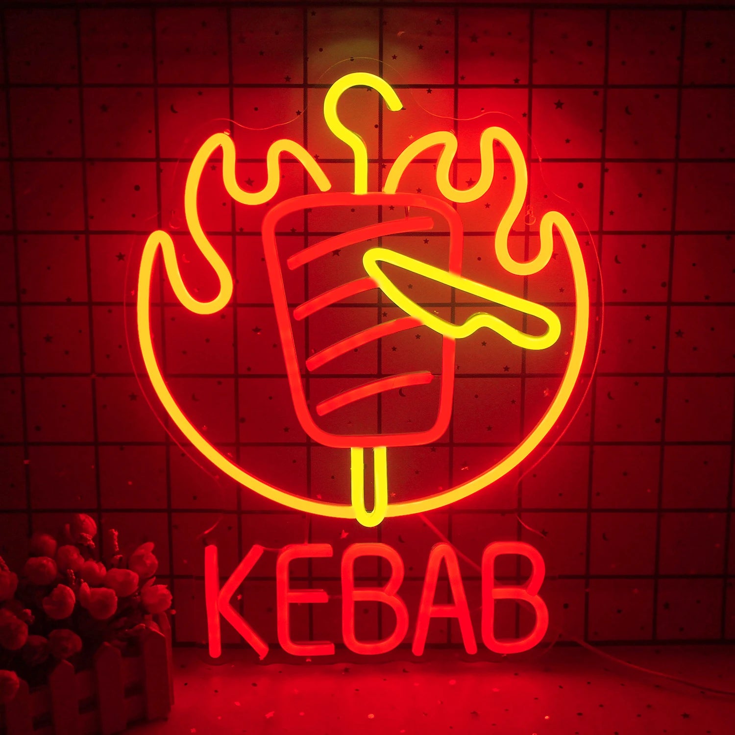 BBQ Neon Signs, Art Wall Decor