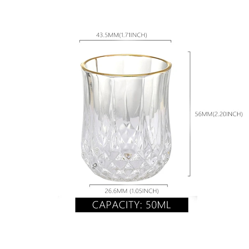 BOXI 6 pcs Whiskey Shot Glass