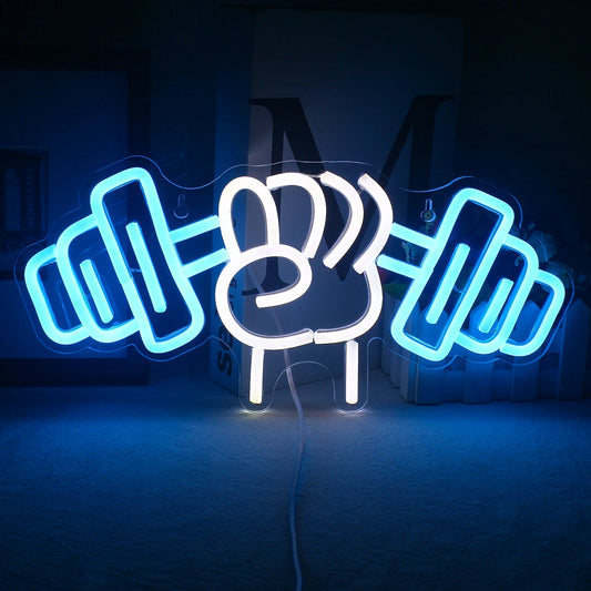 Weightlifting Neon Signs