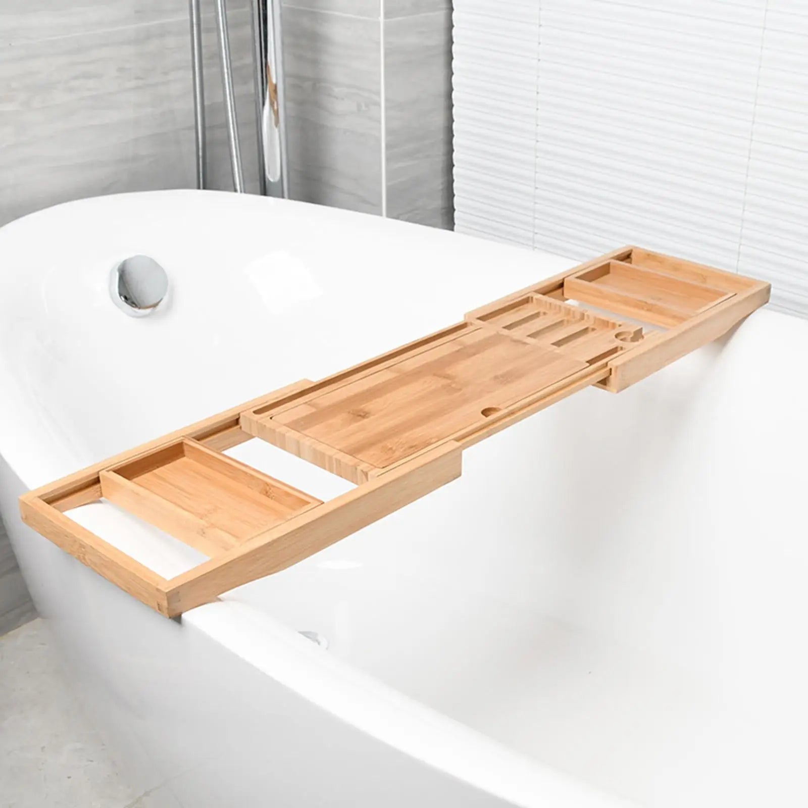 Luxury Multi Uses Bathtub Tray