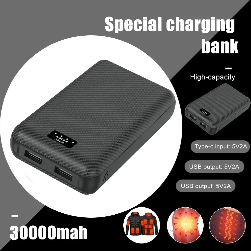 30000mAh Portable Power Supply for Heating Vest