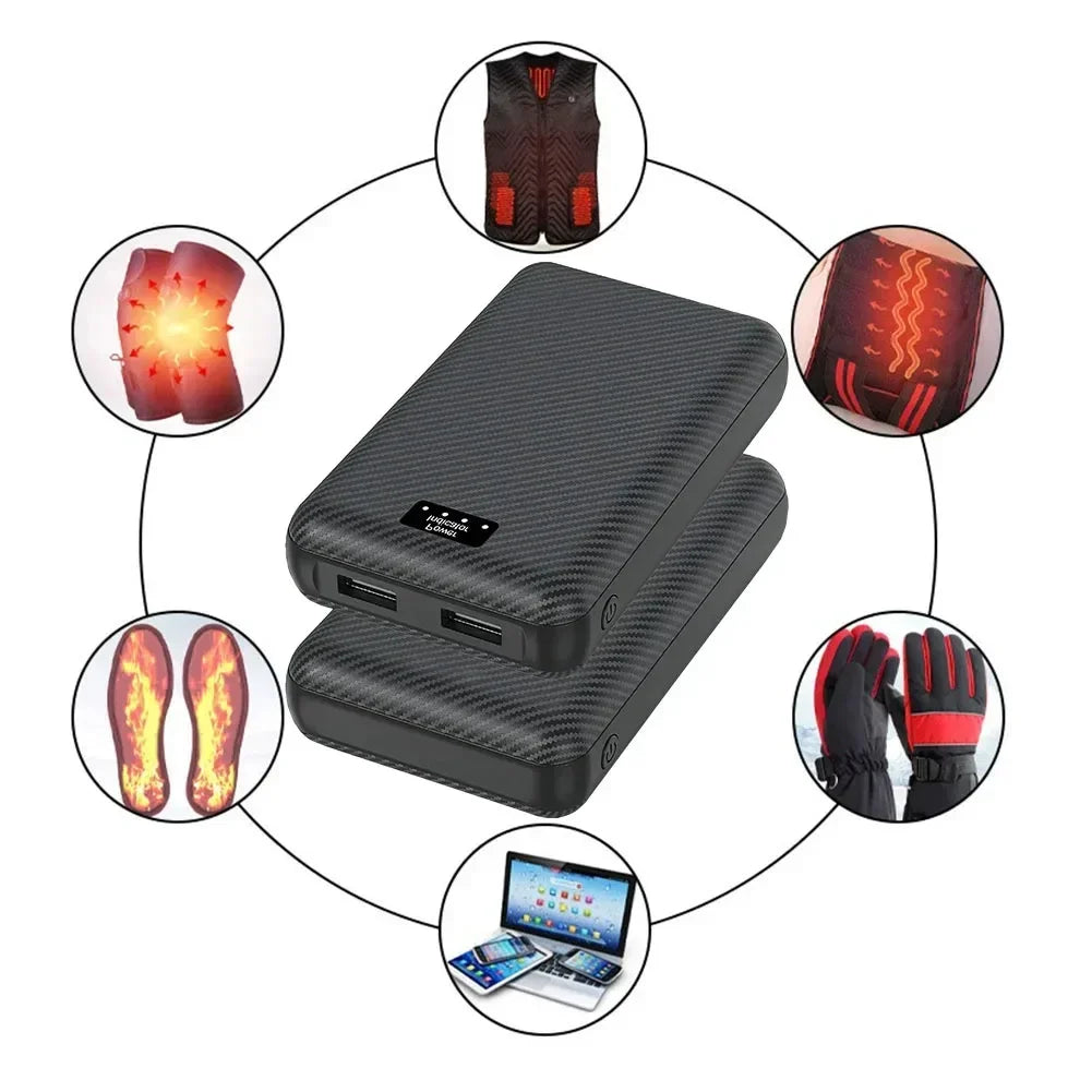 30000mAh Portable Power Supply for Heating Vest