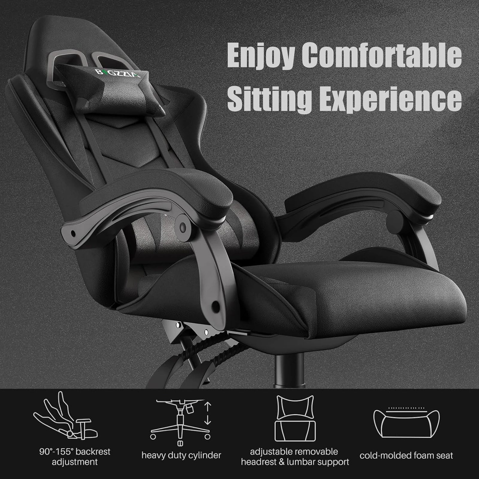 Bigzzia Ergonomic Gaming Chair