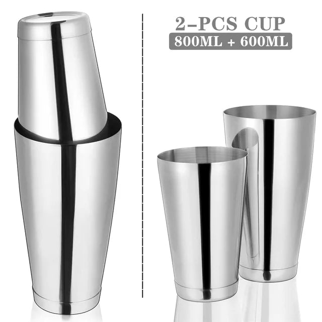 Boston Cocktail Shaker Set 20-Piece