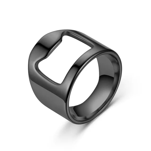 Stainless Steel Bottle Opener Ring