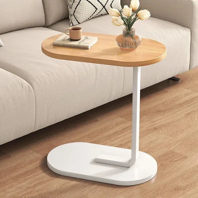 C Shaped Side Portable Table