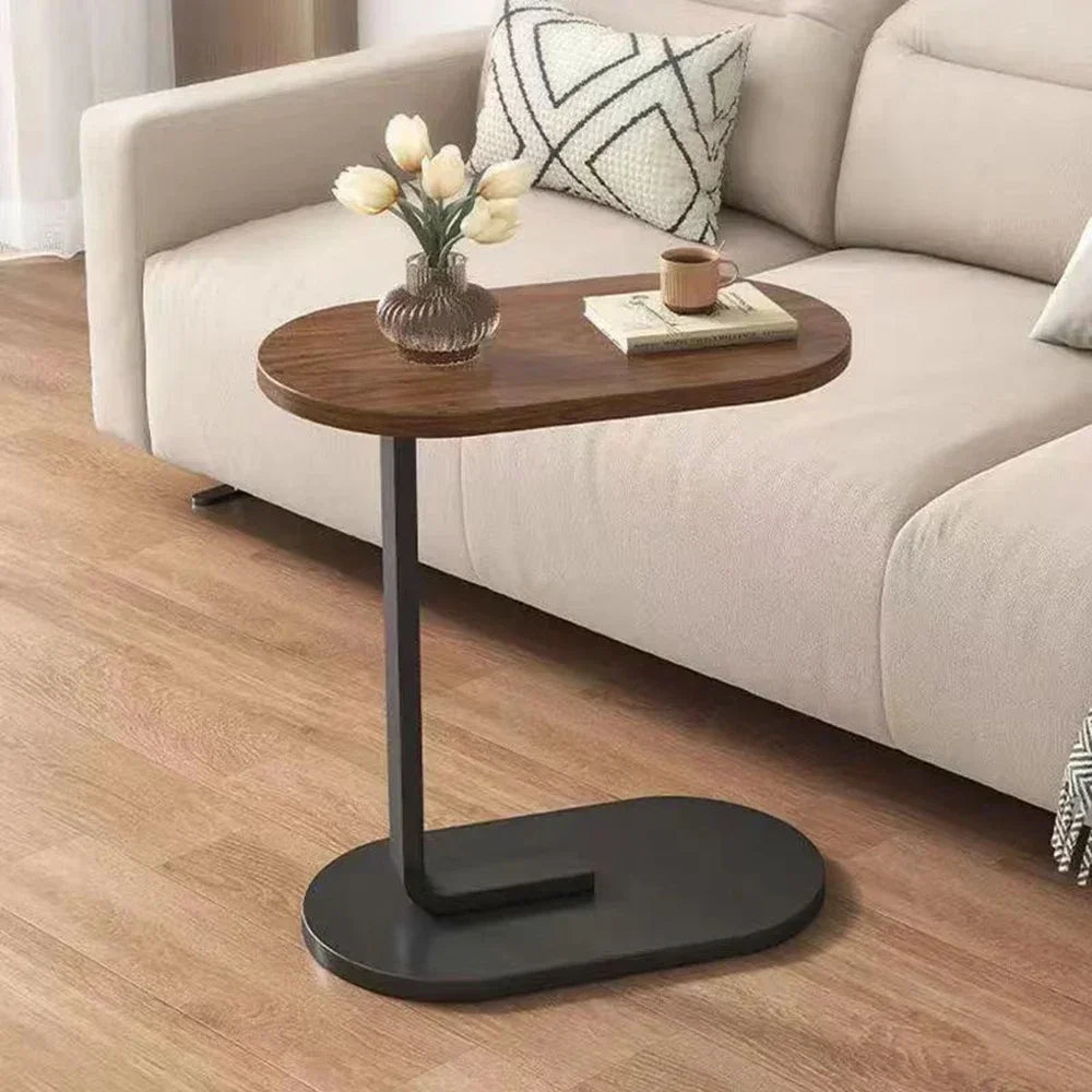 C Shaped Side Portable Table