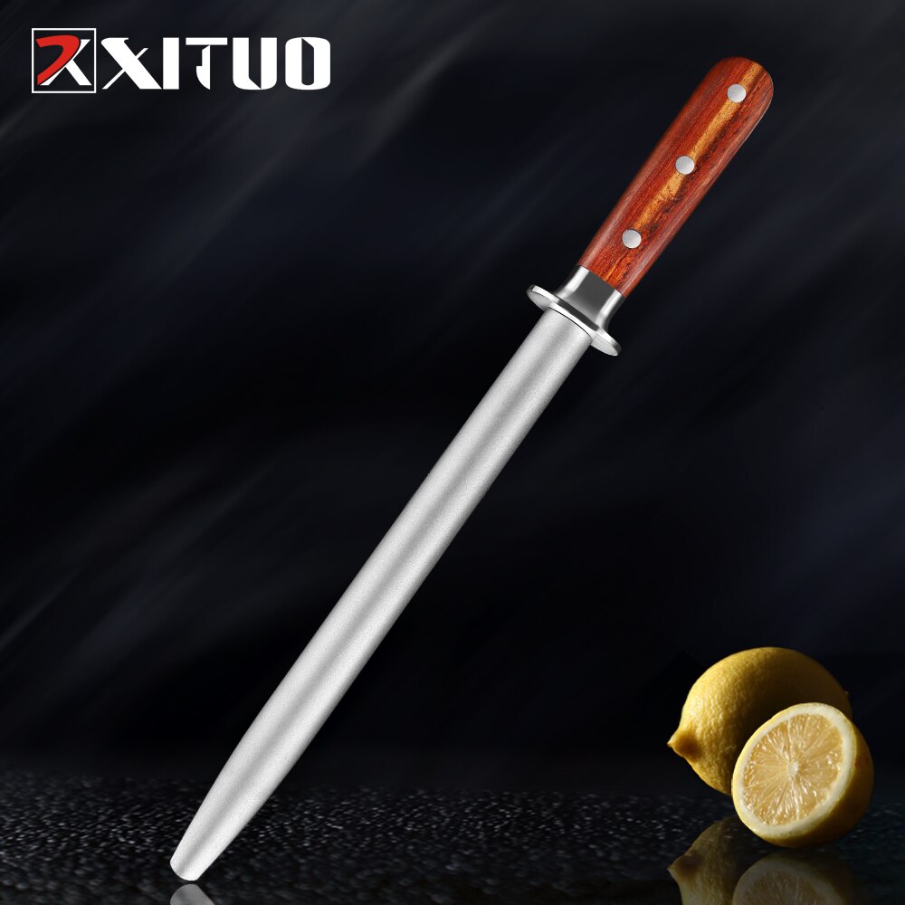 XITUO Professional Alloy Steel Round Shank Sharpening Rod