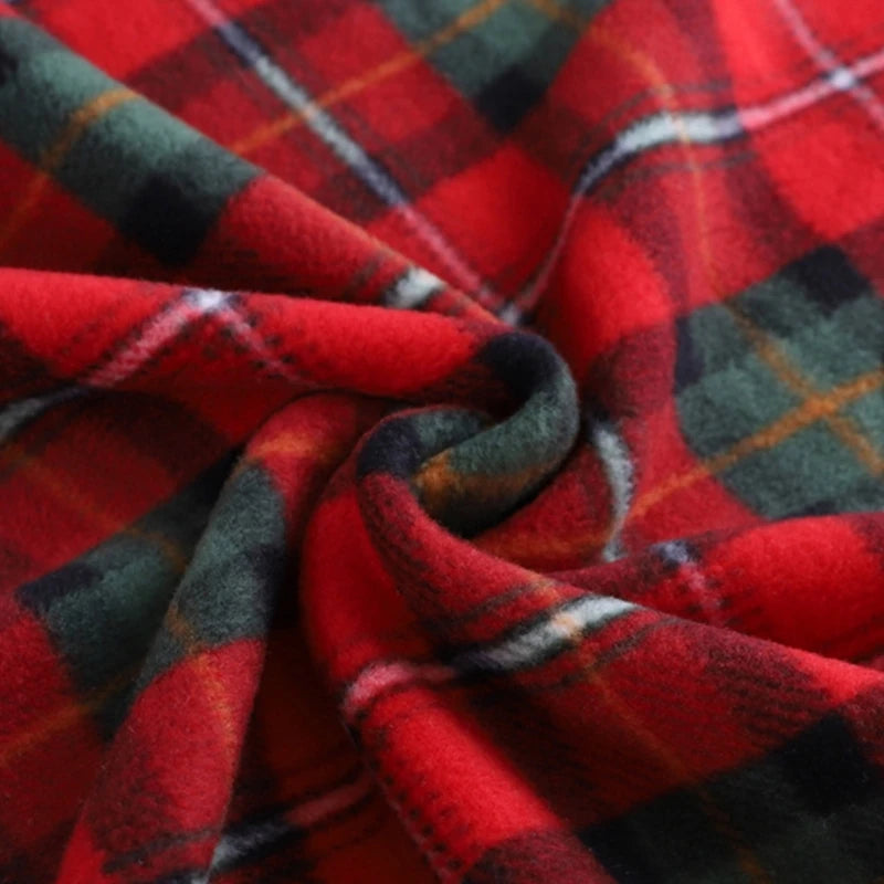 Checkered Plaid Geometric Bedspread Blanket