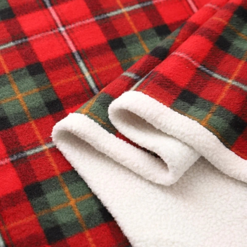 Checkered Plaid Geometric Bedspread Blanket