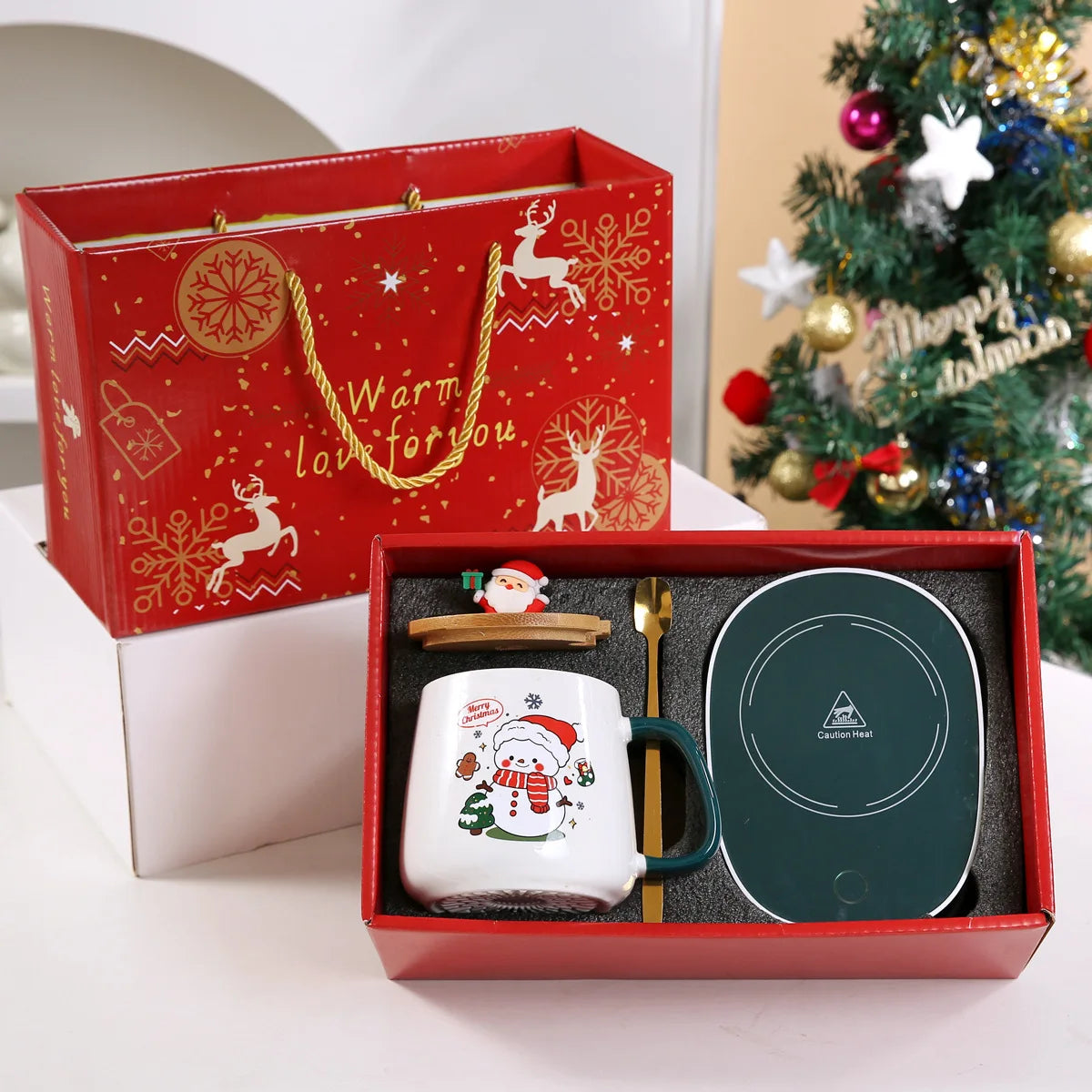 Christmas Gift Set: Ceramic Mug Gift Set