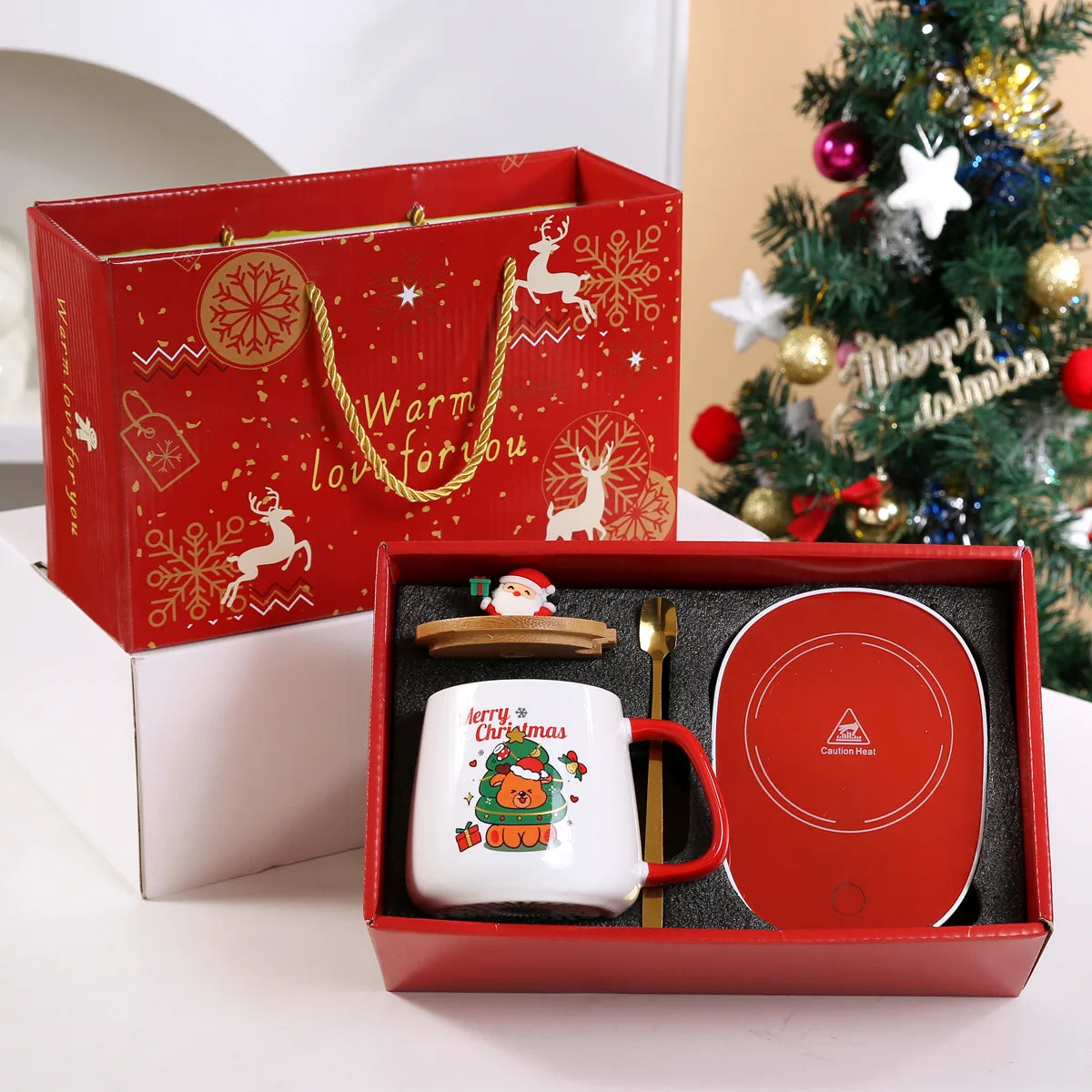 Christmas Gift Set: Ceramic Mug Gift Set