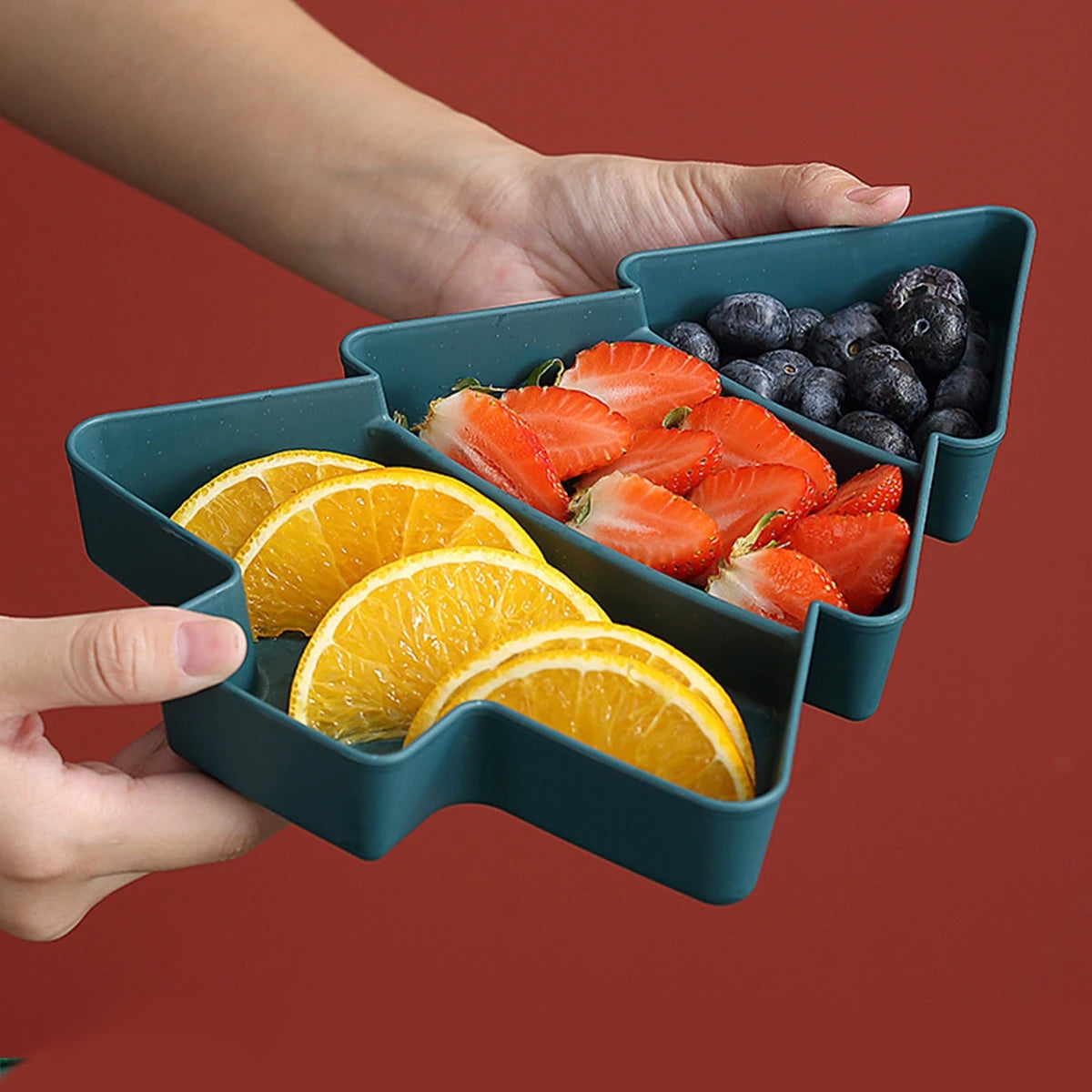 Christmas Tree Food Tray