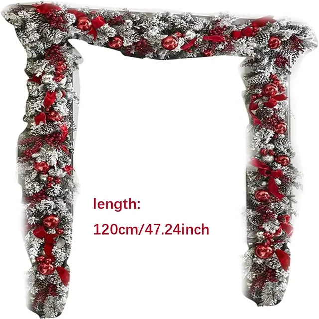 Christmas Wreath Rattan Set