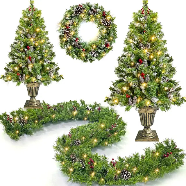 Christmas tree decoration set