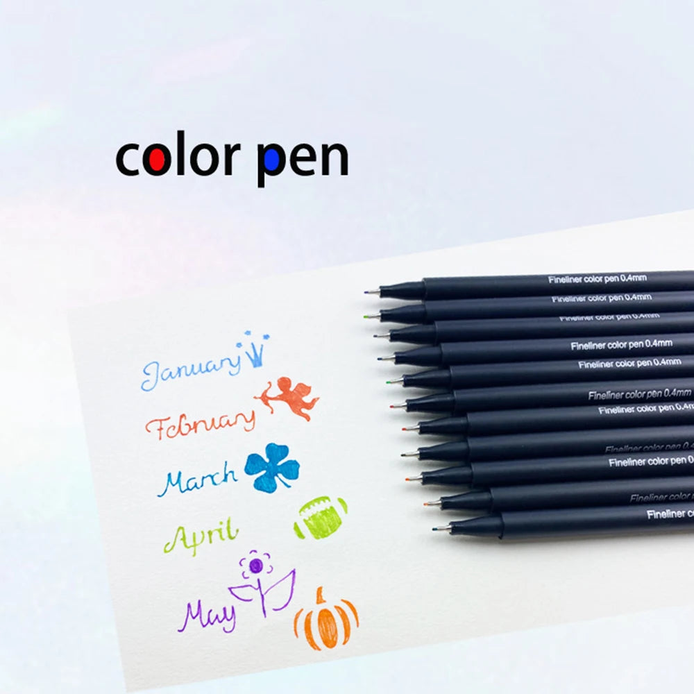 Colored pens, 24 Pack