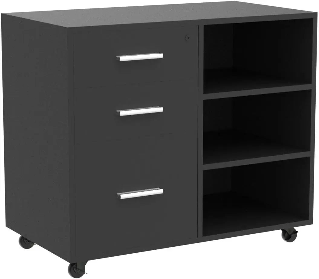 Comfort Corner 3 Drawer Mobile File Cabinet