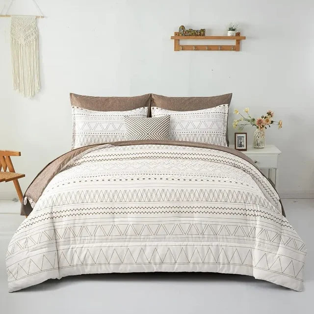 7 Pieces Comforter Set King/Queen