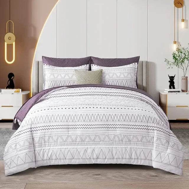 7 Pieces Comforter Set King/Queen