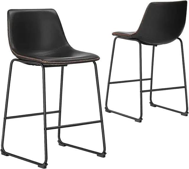 Modern Counter Height Bar Stools Set of 2