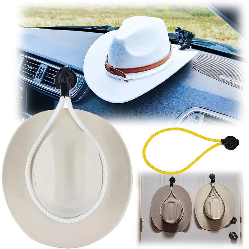 Cowboy Hat Holder Vehicle & Wall Mount