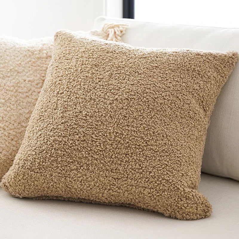 Plush Cushion Cover