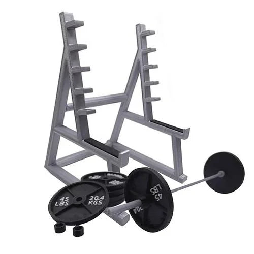 Mini Barbell Rack Pen Holder