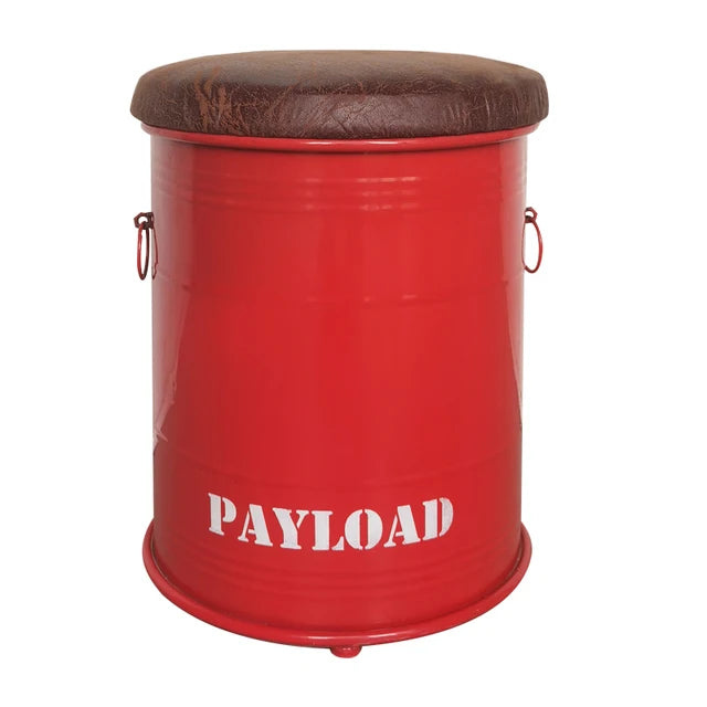 Creative Retro Paint Bucket Storage Stools