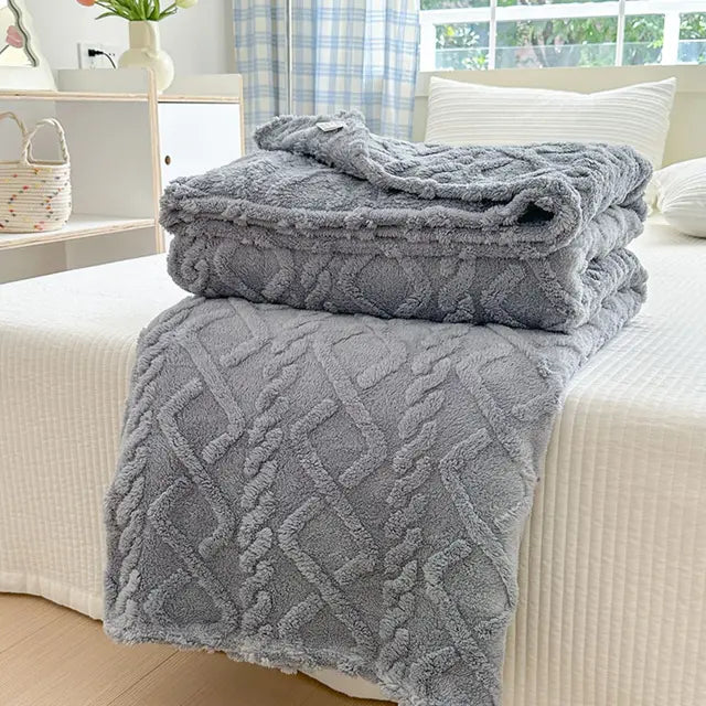 Curling Single-Layer Taffeta Blanket