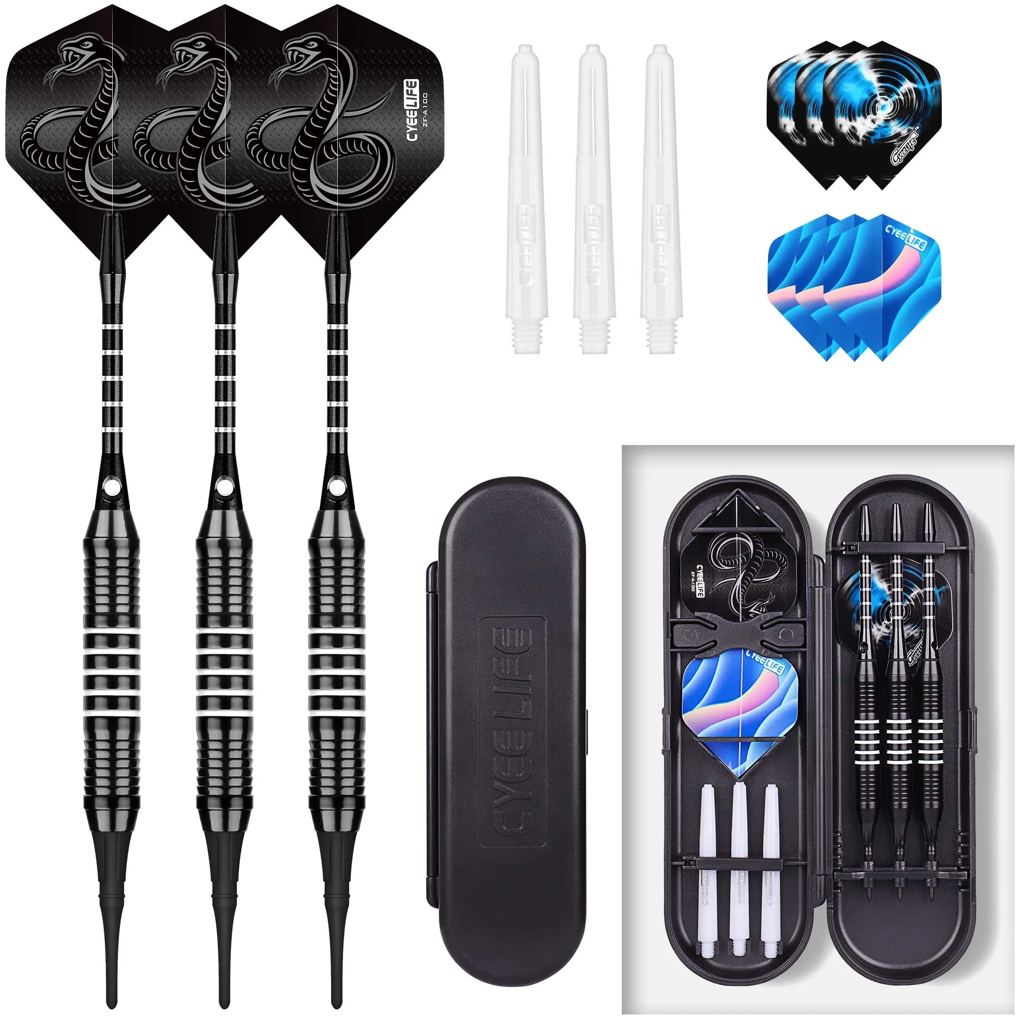 CyeeLife, Professional Indoor 18g Soft tipped Darts