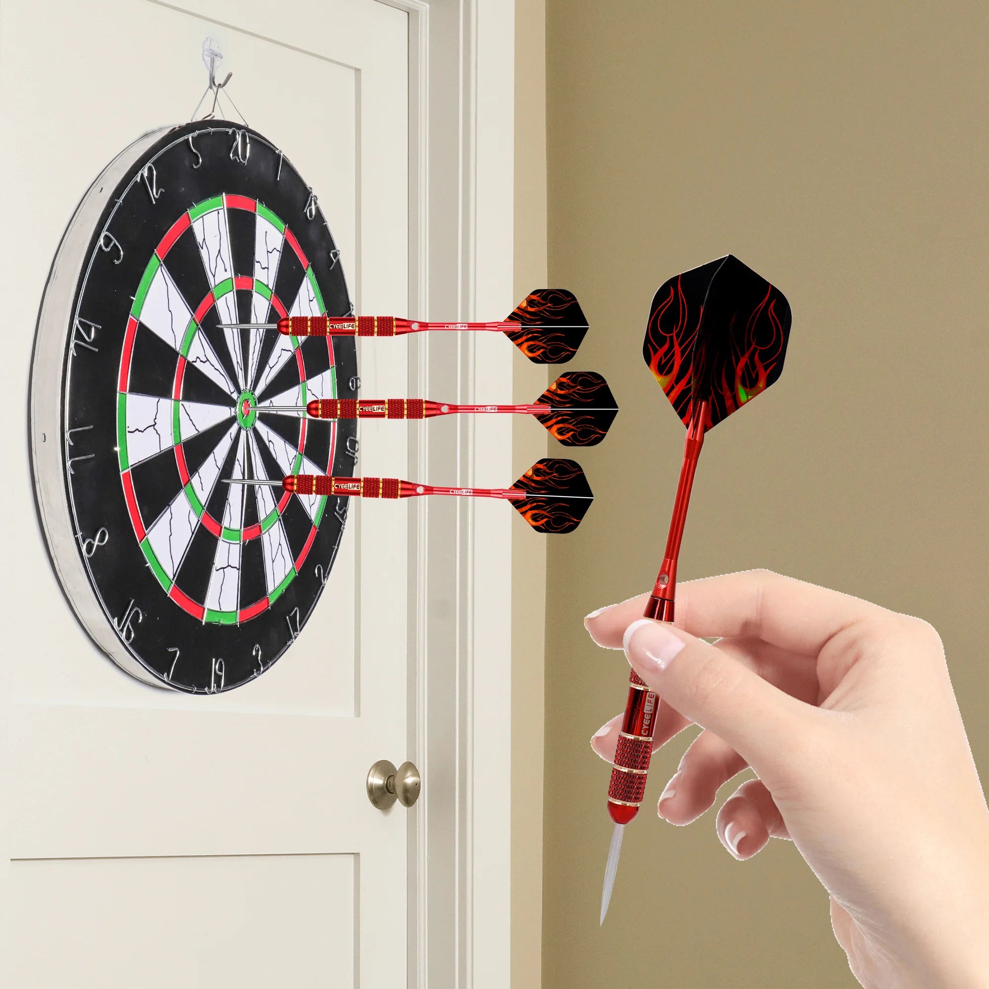 CyeeLife 24g Professional Dart Set 3PCS