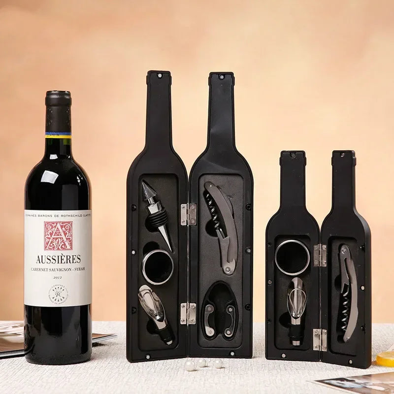 Deluxe Wine Opener Accessories Gift Tools Sets