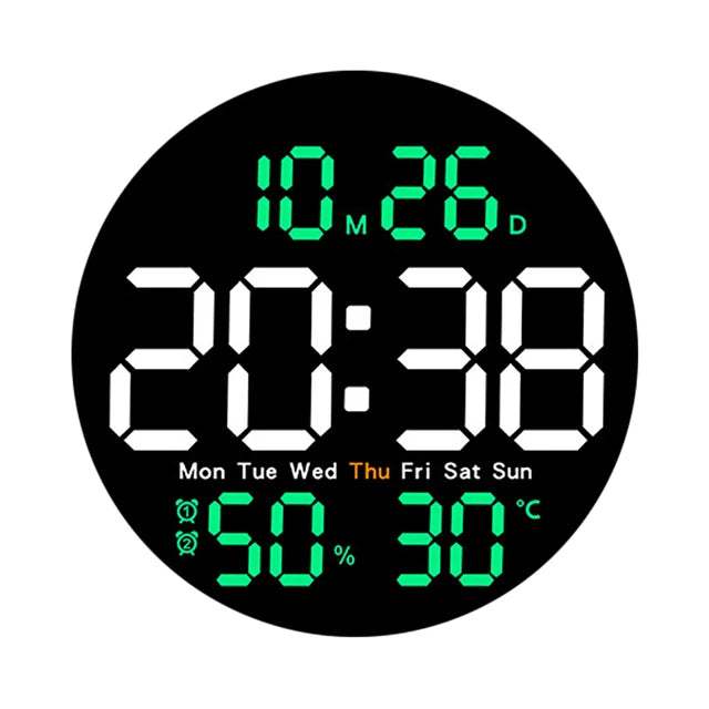 Large Screen Digital Wall Clocks