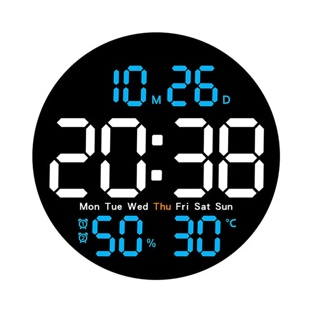 Large Screen Digital Wall Clocks