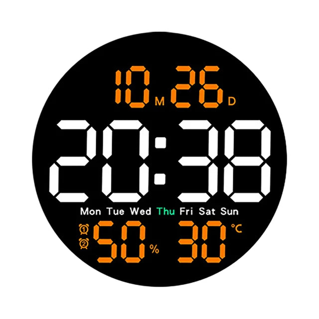 Large Screen Digital Wall Clocks