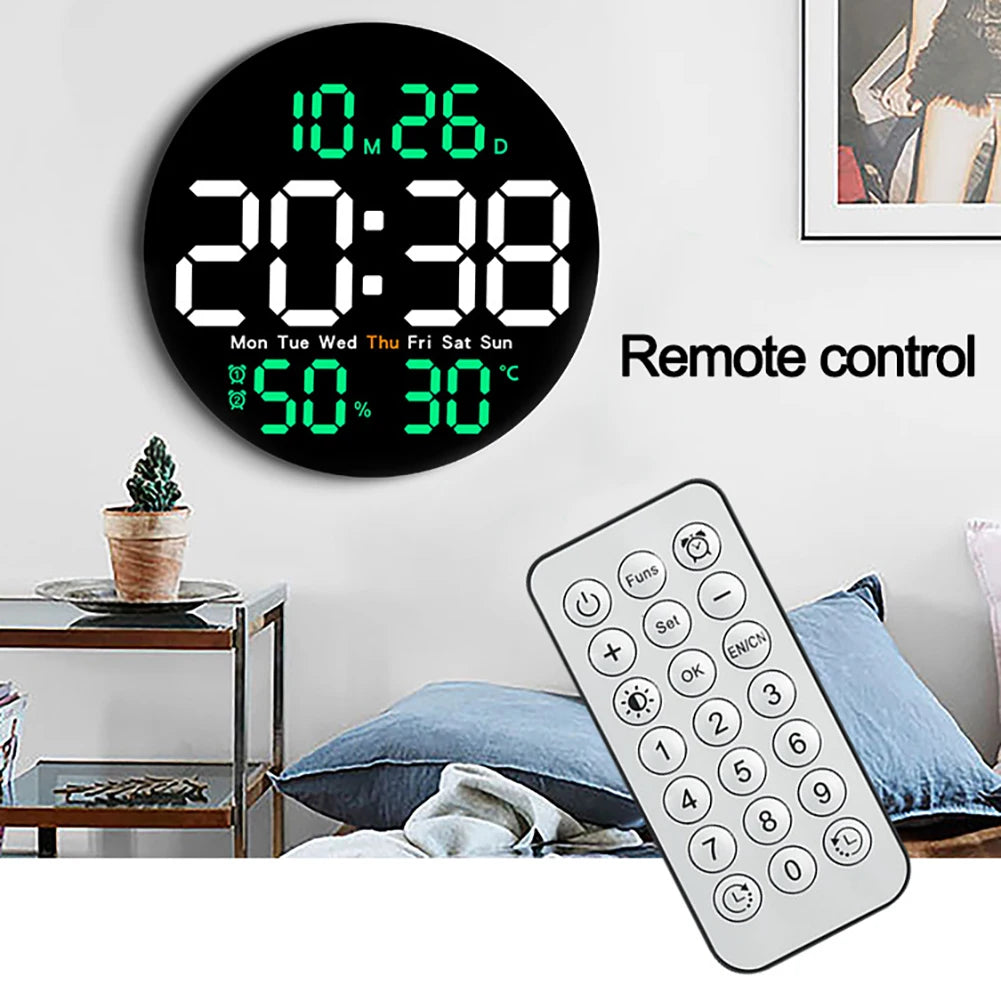 Large Screen Digital Wall Clocks