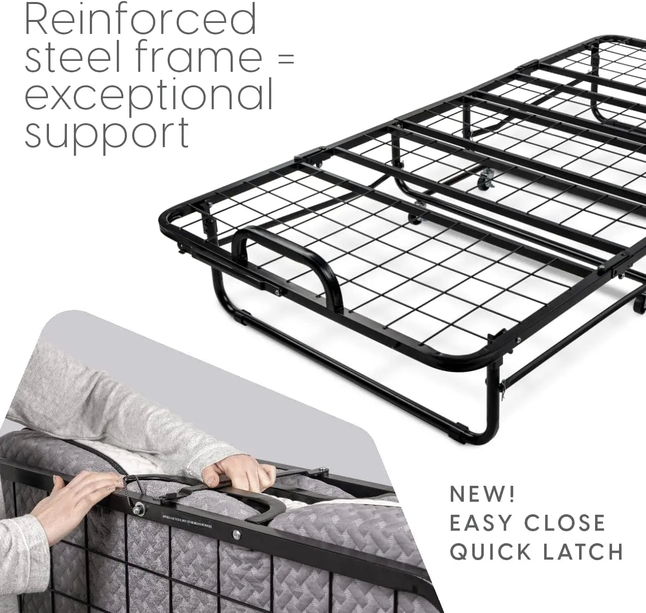 Luxurious Memory Foam Folding Bed