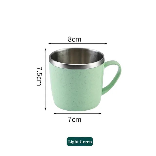 Double Layer Coffee Cup Cups