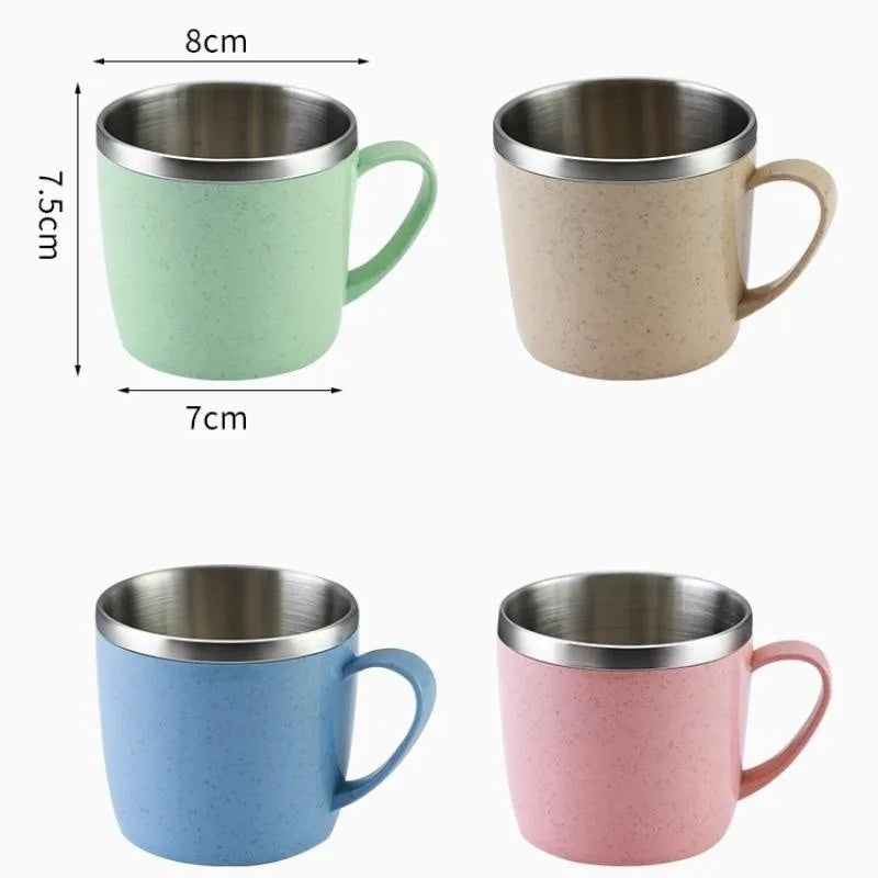 Double Layer Coffee Cup Cups