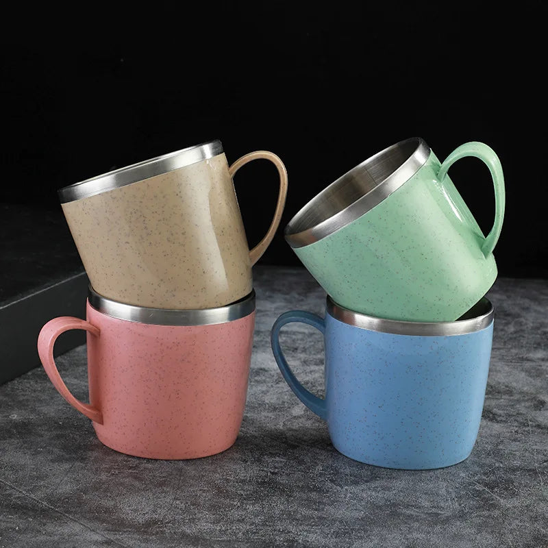 Double Layer Coffee Cup Cups