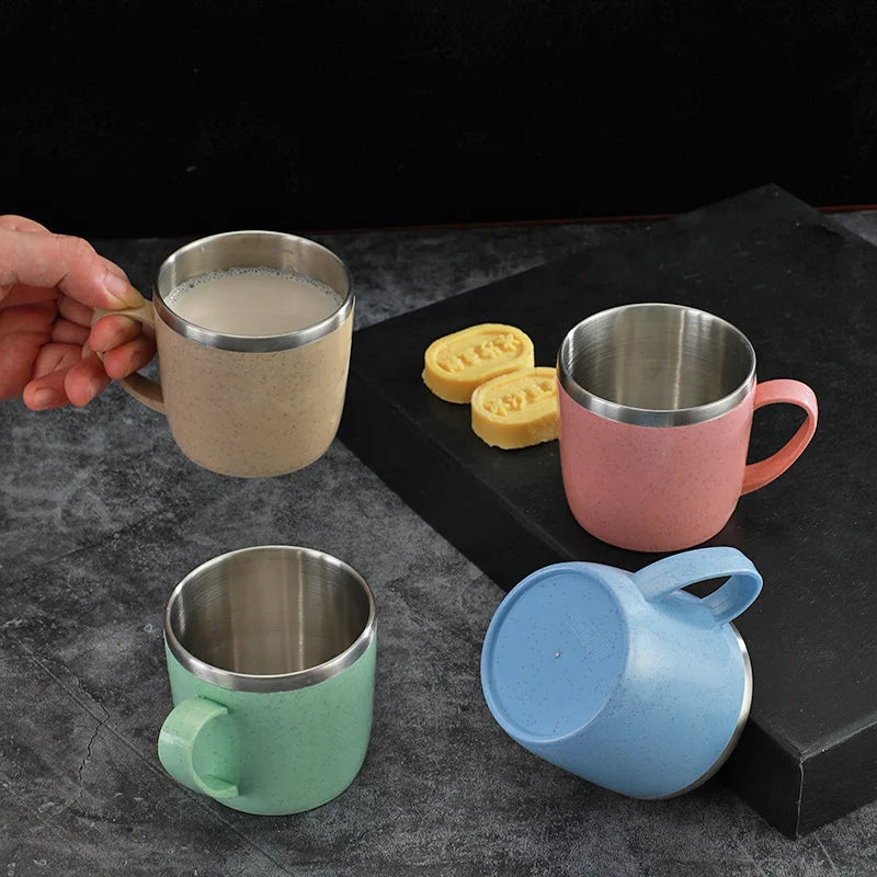 Double Layer Coffee Cup Cups