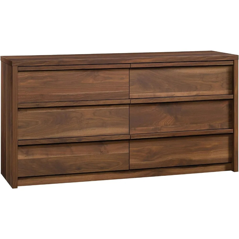 Grand Walnut Finish vanity dresser